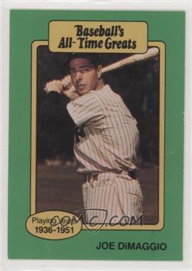 1987 Hygrade Baseball's All-Time Greats - [Base] #_JODI.1 - Joe DiMaggio (Hat Logo Not Visible)