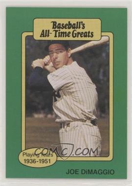 1987 Hygrade Baseball's All-Time Greats - [Base] #_JODI.1 - Joe DiMaggio (Hat Logo Not Visible)