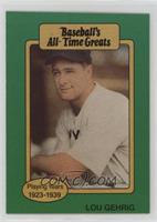 Lou Gehrig (Green Border; Hat Logo Not Visiible)