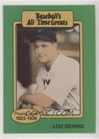Lou Gehrig (Green Border/ Hat Logo Visible)