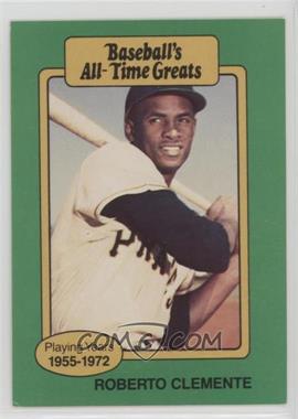 1987 Hygrade Baseball's All-Time Greats - [Base] #_ROCL.1 - Roberto Clemente (Hat Logo Not Visible) [Noted]