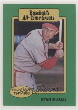 1987 Hygrade Baseball's All-Time Greats - [Base] #_STMU.1 - Stan Musial (Hat Logo Not Visible)