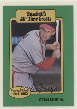 1987 Hygrade Baseball's All-Time Greats - [Base] #_STMU.1 - Stan Musial (Hat Logo Not Visible)