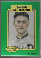 Ty Cobb (Green Border: Hat Logo Barely Visible) [Noted]