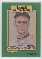 Ty Cobb (Green Border: Hat Logo Barely Visible)