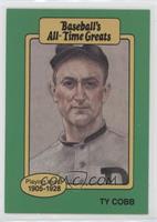 Ty Cobb (Green Border: Hat Logo Barely Visible)