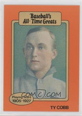 1987 Hygrade Baseball's All-Time Greats - [Base] #_TYCO.2 - Ty Cobb (Orange Border)