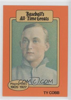 1987 Hygrade Baseball's All-Time Greats - [Base] #_TYCO.2 - Ty Cobb (Orange Border)