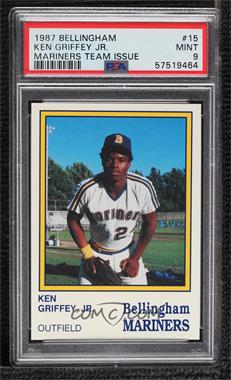 1987 International Sportcard Bellingham Mariners - [Base] #15 - Ken Griffey Jr. [PSA 9 MINT]