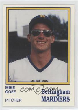 1987 International Sportcard Bellingham Mariners - [Base] #18 - Mike Goff