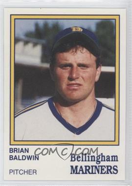 1987 International Sportcard Bellingham Mariners - [Base] #19 - Brian Baldwin