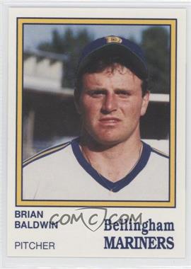 1987 International Sportcard Bellingham Mariners - [Base] #19 - Brian Baldwin