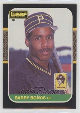 1987 Leaf Canadian - [Base] #219 - Barry Bonds [EX to NM]