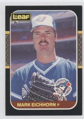 1987 Leaf Canadian - [Base] #229 - Mark Eichhorn