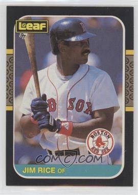 1987 Leaf Canadian - [Base] #247 - Jim Rice