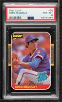 Rated Rookies - Greg Maddux [PSA 8 NM‑MT]