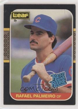 1987 Leaf Canadian - [Base] #43 - Rated Rookies - Rafael Palmeiro [EX to NM]