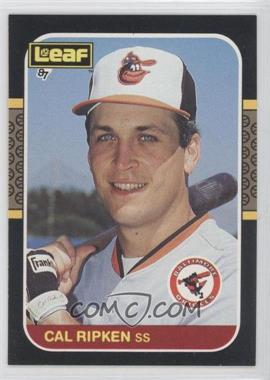 1987 Leaf Canadian - [Base] #98 - Cal Ripken Jr.