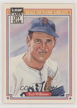 1987 Leaf Candy City Team - [Base] #H5 - Ted Williams