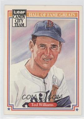 1987 Leaf Candy City Team - [Base] #H5 - Ted Williams