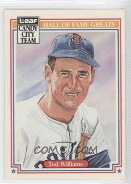 1987 Leaf Candy City Team - [Base] #H5 - Ted Williams