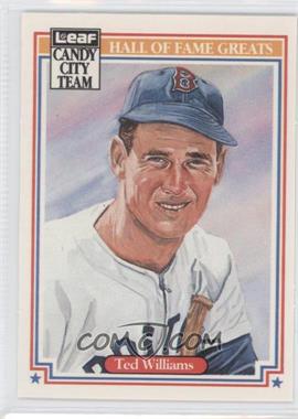 1987 Leaf Candy City Team - [Base] #H5 - Ted Williams