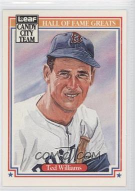 1987 Leaf Candy City Team - [Base] #H5 - Ted Williams