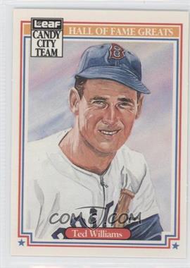 1987 Leaf Candy City Team - [Base] #H5 - Ted Williams