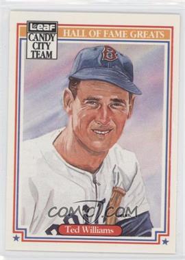 1987 Leaf Candy City Team - [Base] #H5 - Ted Williams