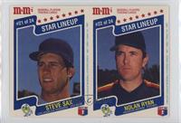 Steve Sax, Nolan Ryan