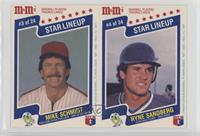 Mike Schmidt, Ryne Sandberg [Noted]