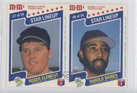 Roger Clemens, Harold Baines [Noted]