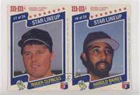 Roger Clemens, Harold Baines [EX to NM]