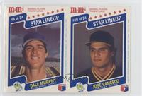 Dale Murphy, Jose Canseco