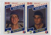 Dale Murphy, Jose Canseco