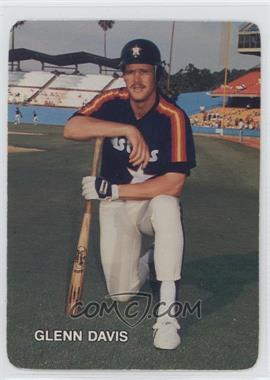 1987 Mother's Cookies Houston Astros - Stadium Giveaway [Base] #10 - Glenn Davis