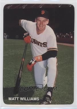 1987 Mother's Cookies San Francisco Giants - Stadium Giveaway [Base] #22 - Matt Williams