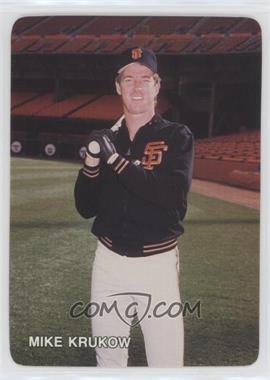 1987 Mother's Cookies San Francisco Giants - Stadium Giveaway [Base] #6 - Mike Krukow