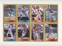 Roger McDowell, Jim Presley, Doug DeCinces, Ray Knight, Mike Scioscia, Howard J…