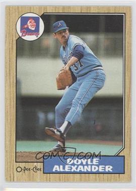 1987 O-Pee-Chee - [Base] #249 - Doyle Alexander