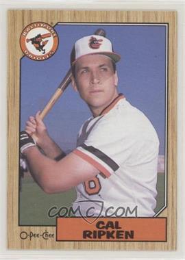 1987 O-Pee-Chee - [Base] #312 - Cal Ripken Jr.