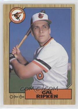 1987 O-Pee-Chee - [Base] #312 - Cal Ripken Jr.