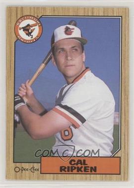 1987 O-Pee-Chee - [Base] #312 - Cal Ripken Jr.