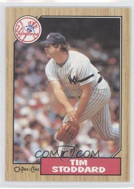 1987 O-Pee-Chee - [Base] #321 - Tim Stoddard