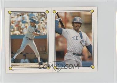 1987 O-Pee-Chee Album Stickers - [Base] #235-72 - Gary Ward, Franklin Stubbs