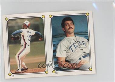 1987 O-Pee-Chee Album Stickers - [Base] #241-79 - Don Slaught, Floyd Youmans