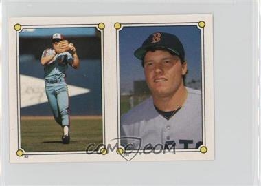 1987 O-Pee-Chee Album Stickers - [Base] #244-82 - Mitch Webster, Roger Clemens