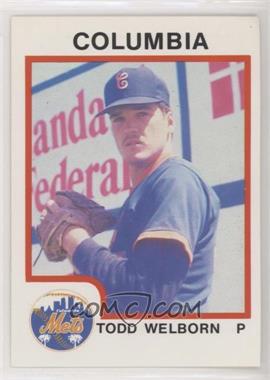 1987 ProCards Minor League - [Base] #1651 - Todd Welborn