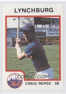 1987 ProCards Minor League - [Base] #2163 - Craig Repoz