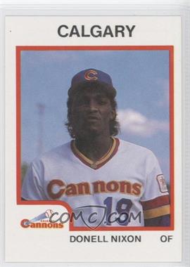 1987 ProCards Minor League - [Base] #2327 - Donell Nixon